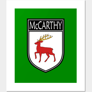 Irish Clan Crest - McCarthy Posters and Art